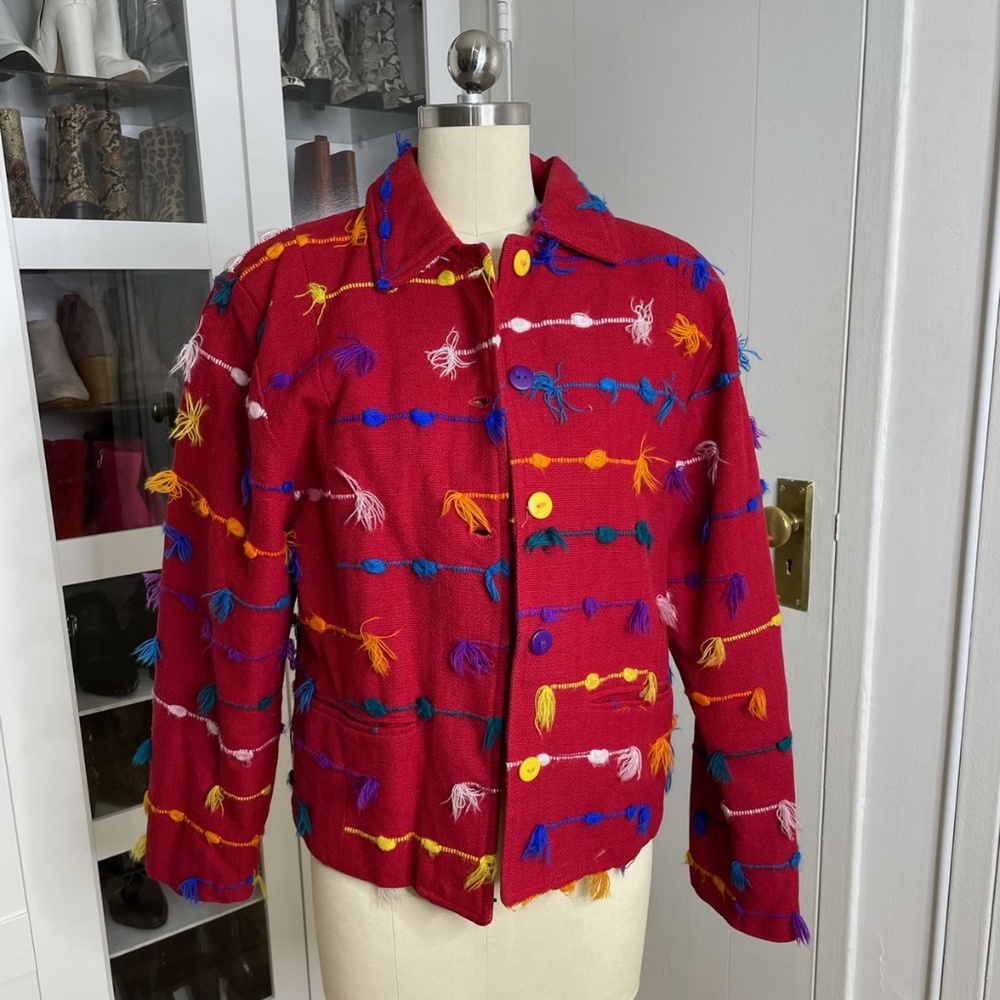 Boho Embroidered Jacket